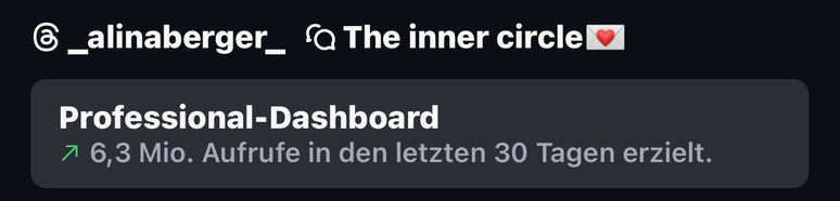 Creator dashboard · 6,3M views
