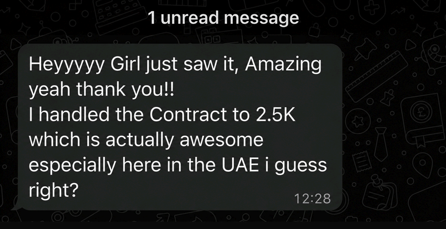 UGC · contract closed at 2.5K
